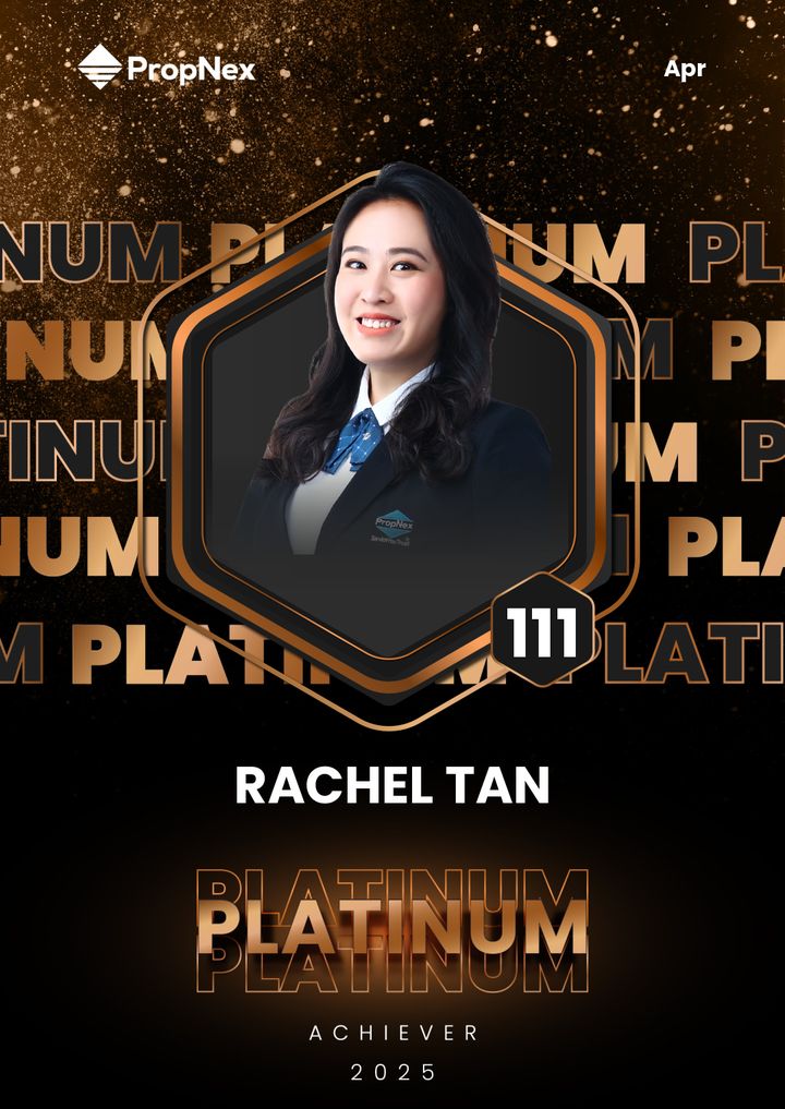 Platinum Achiever, Rachel, Apr 2025