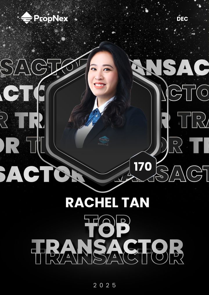 Top Transactor, Rachel, Dec 2025